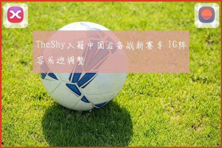 TheShy入籍中国后备战新赛季 IG阵容或迎调整